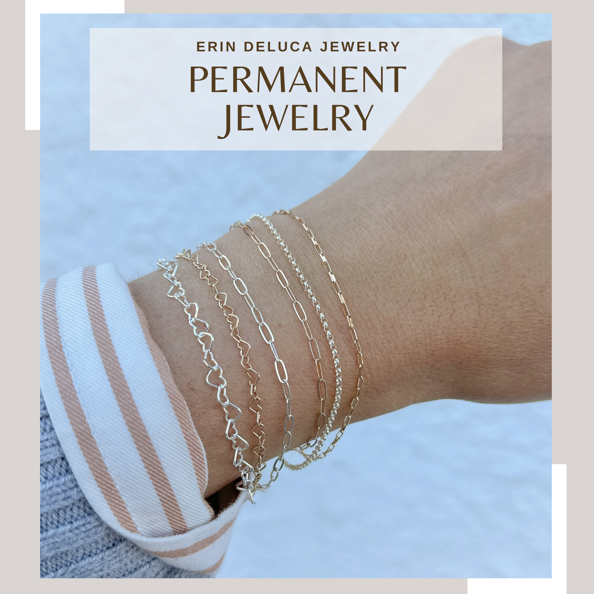Permanent Jewelry in Connecticut! — Erin DeLuca Jewelry
